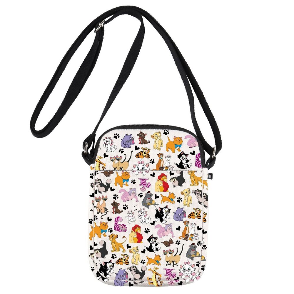 8791 Cats Crossbody Bag Berlioz & Toulouse Cat & Yzma Gifts Cats Lover